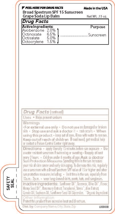 C10823 SPF 15 Grape Soda - C10823 SPF 15 BS GRAPE SODA